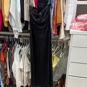 Hello Molly Trend Lover Satin Maxi Dress